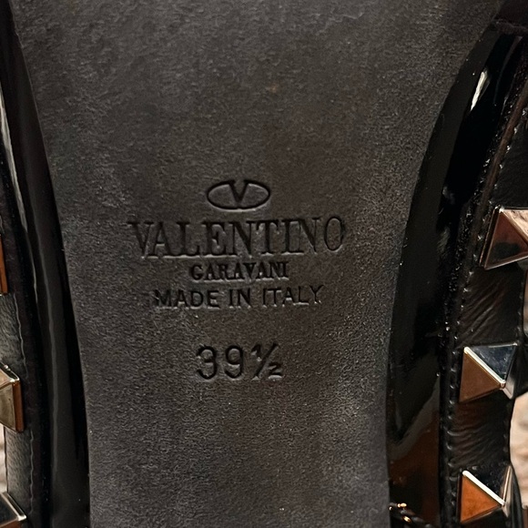 Valentino Patent Rockstud Caged Pumps - Picture 7 of 15